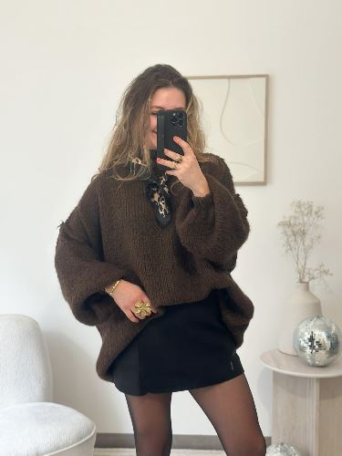 Pull Charly - Marron