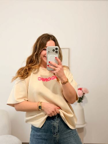 T-shirt ICONIC - Beige