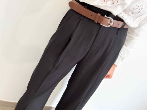 Pantalon fluide habillé - Noir
