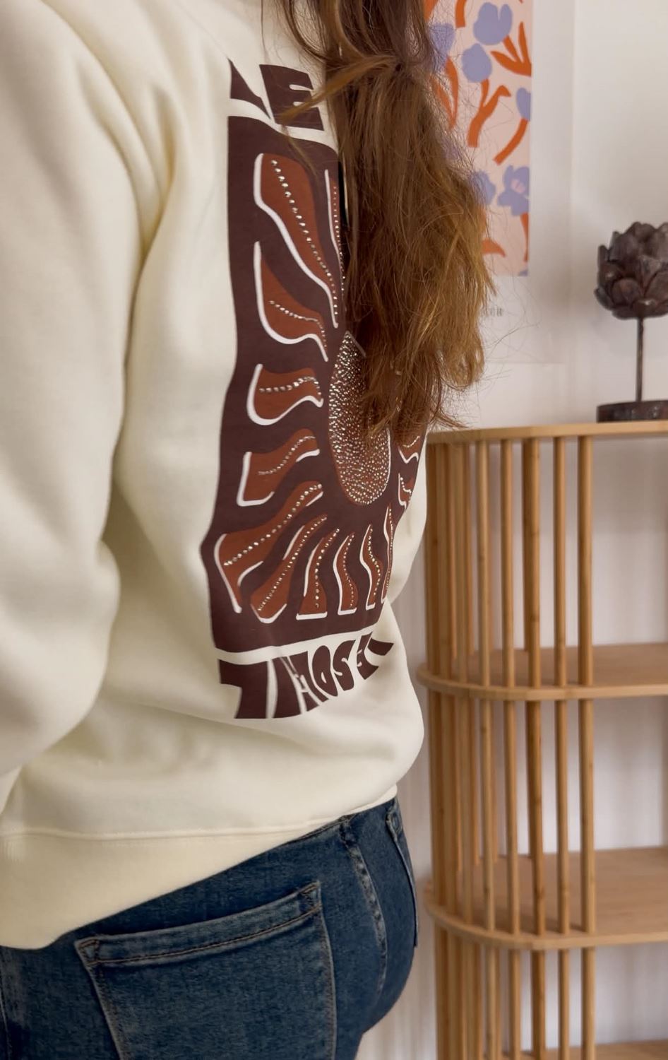 Sweat soleil marron