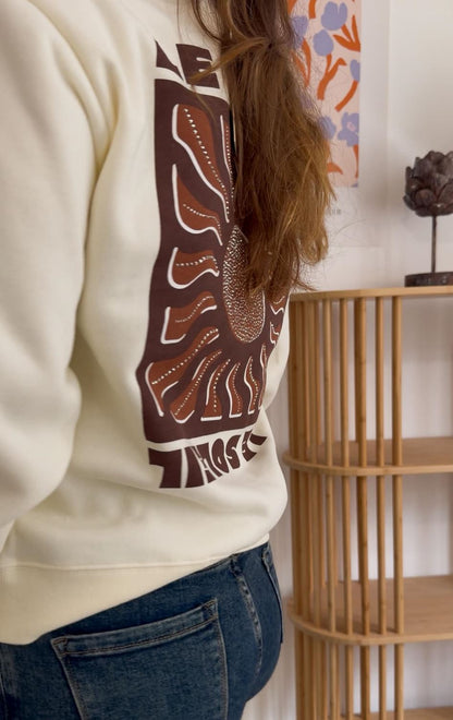 Sweat soleil marron