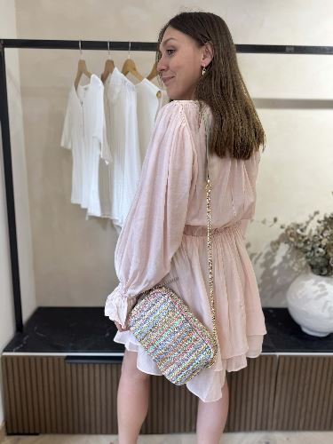 Robe courte - Rose blush