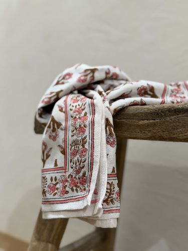 Foulard Lise Brown 100 cm