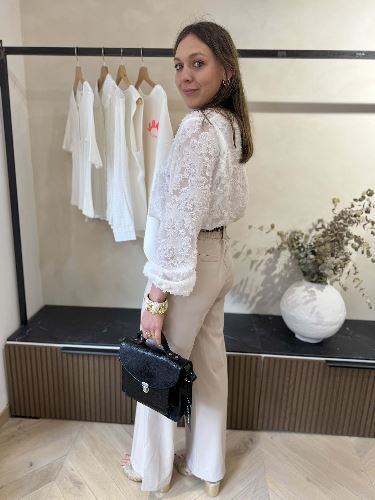 Blouse fluide blanche
