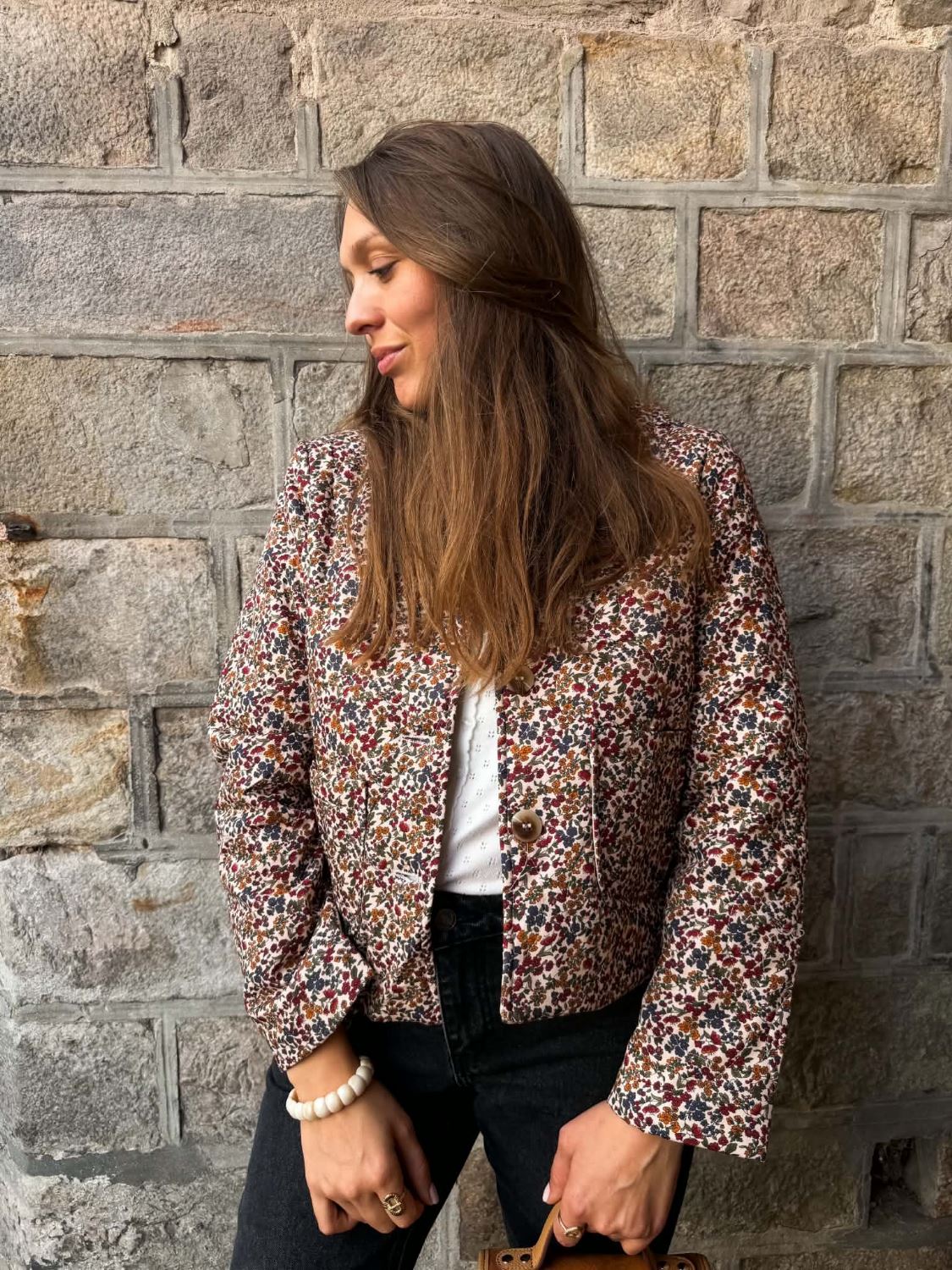 Veste matelassée inspiration liberty - Esmée