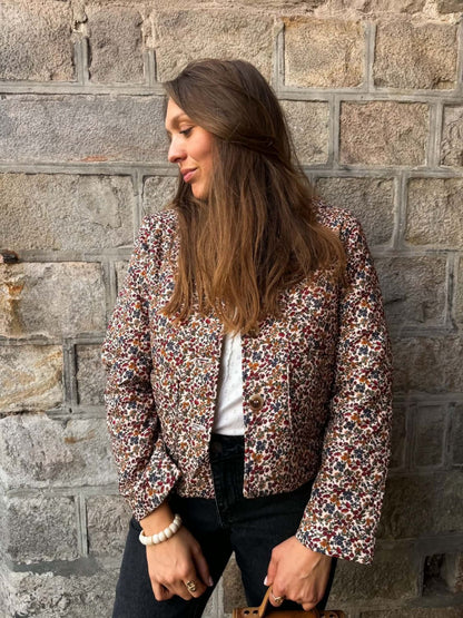 Veste matelassée inspiration liberty - Esmée
