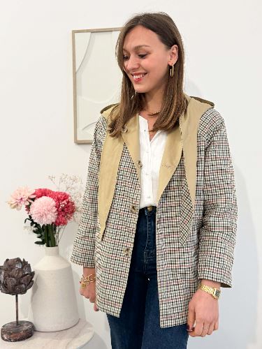 Veste imper réversible