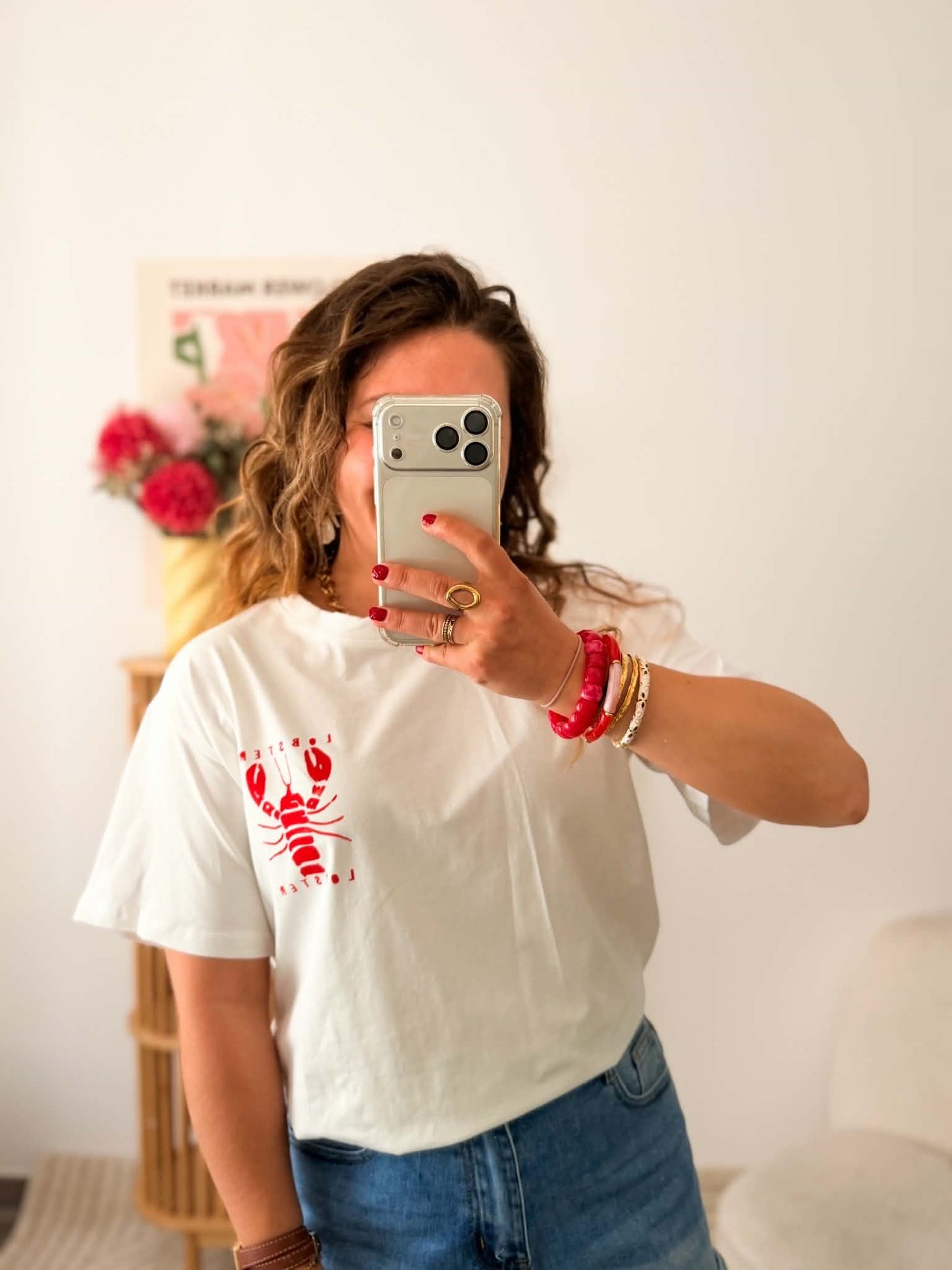 T-shirt Lobster - Homard