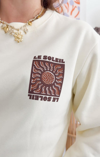 Sweat soleil marron