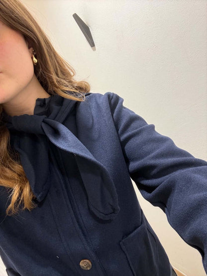 Manteau bleu marine