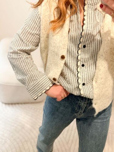 Blouse rayée Constance