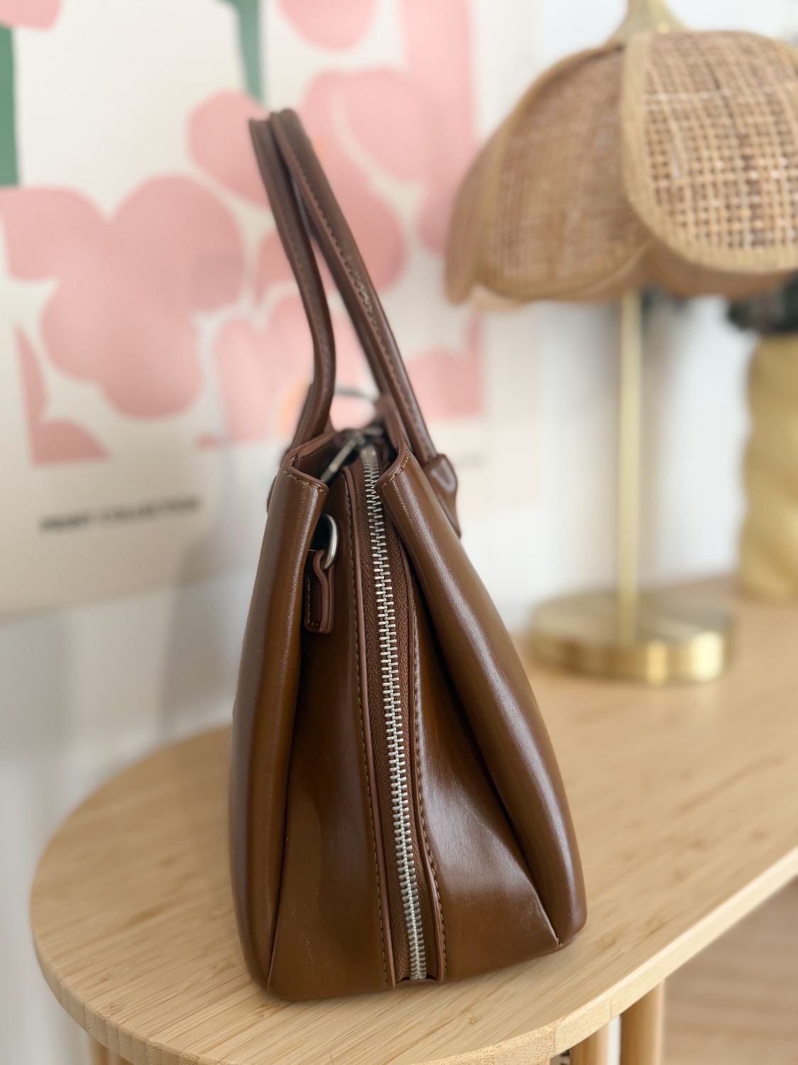 Sac celeste marron