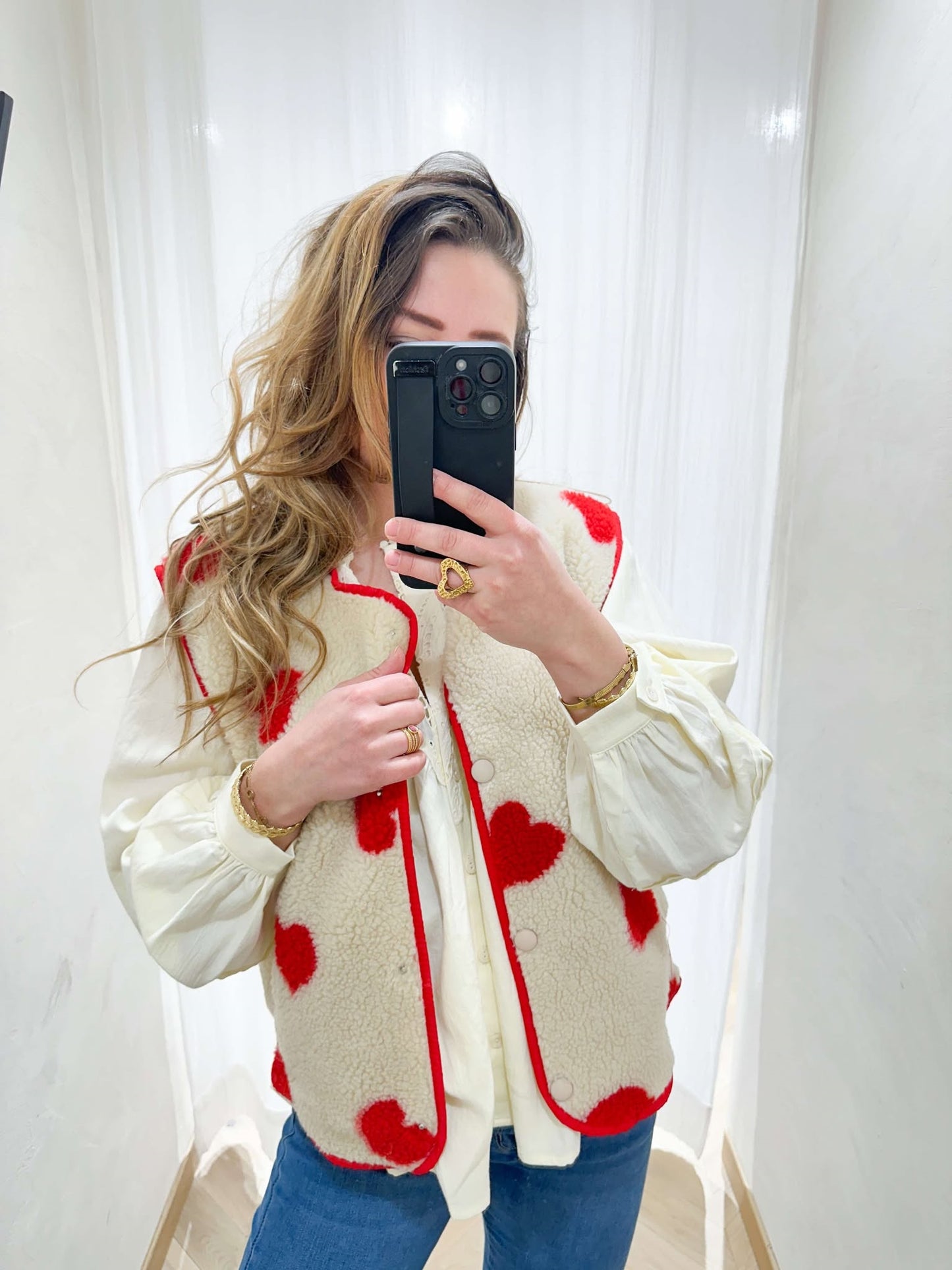 GILET COEUR
