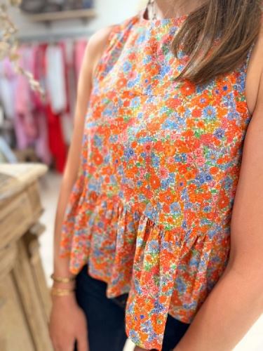 Top liberty - Rouge