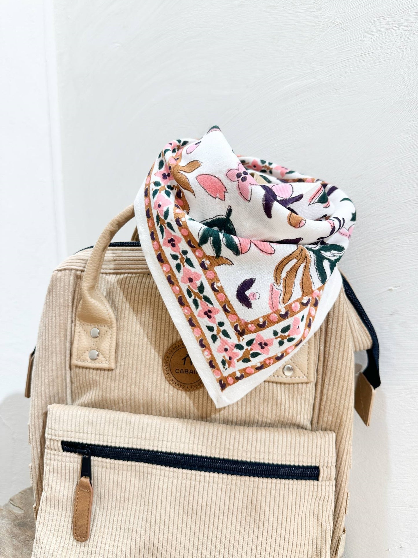 Foulard Matis Corail 100 cm