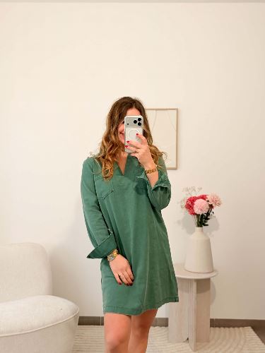 Robe en jean - Sapin