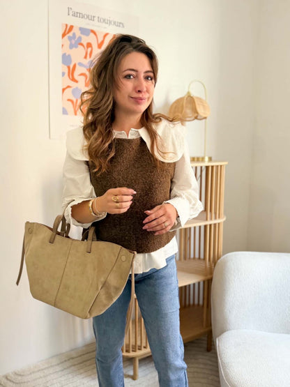 Robe longue imprimée bordeau