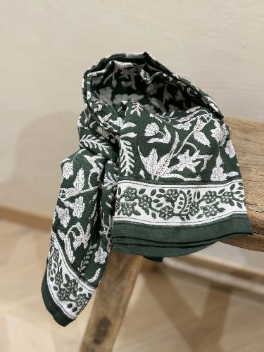 Foulard Calcutta Green - 100cm
