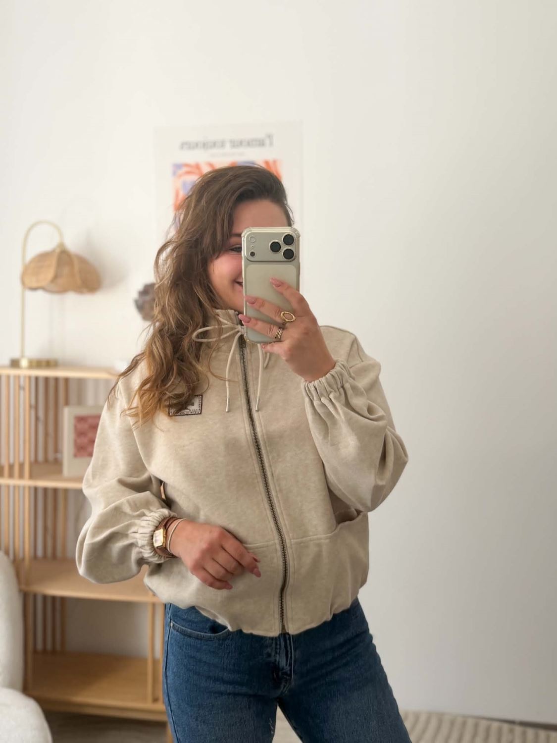 Gilet beige - Peace