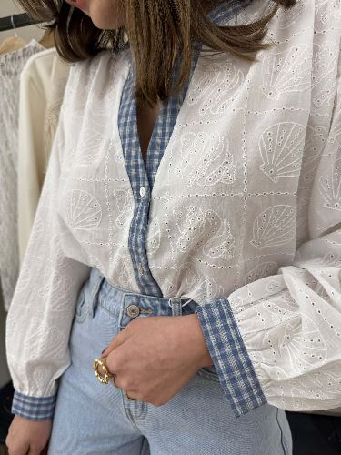 Blouse broderie anglaise