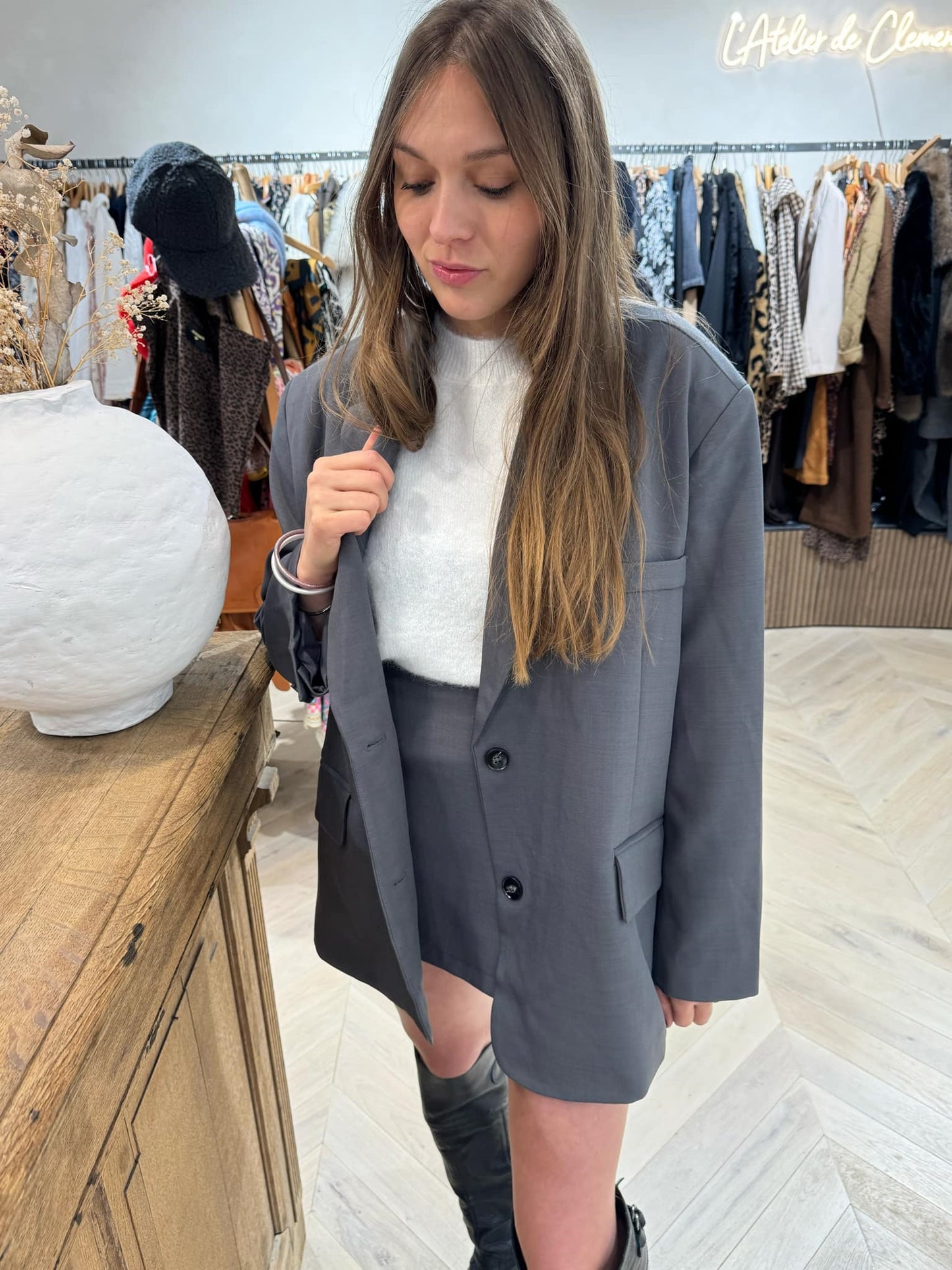 BLAZER GRIS