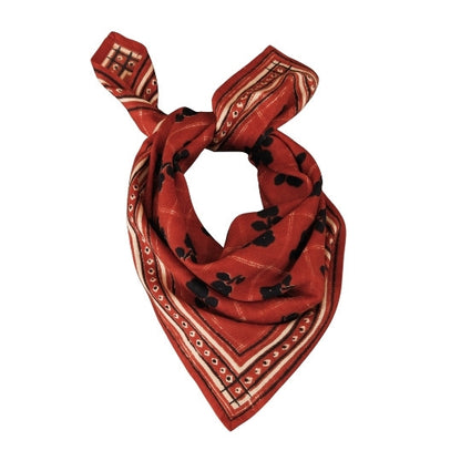 Foulard sister  rouille