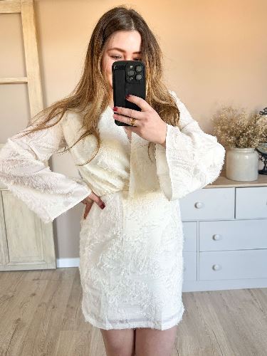 ROBE ECRU
