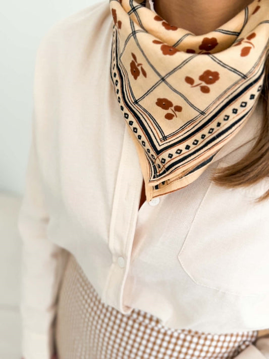 Foulard Sister latte