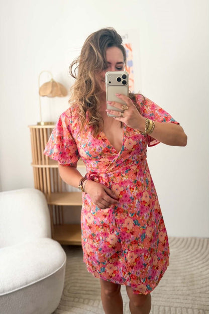 Robe Léonore - Multicolore