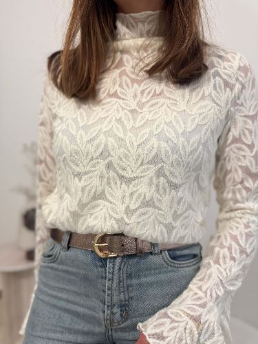Blouse dentelle