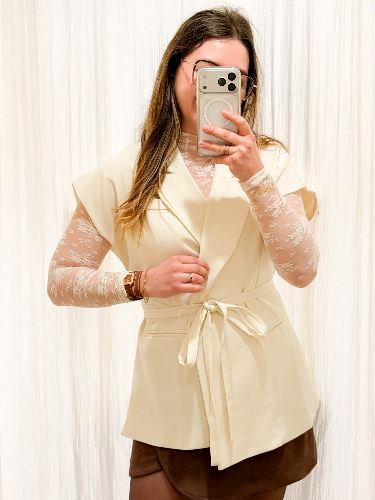 Blouse dentelle