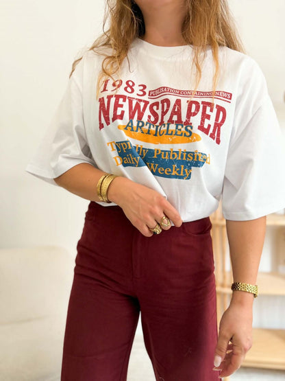 T-shirt blanc - Jodie