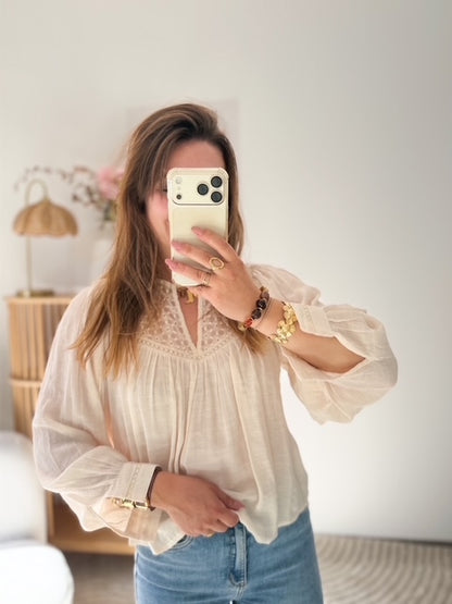Blouse Hortense - Beige