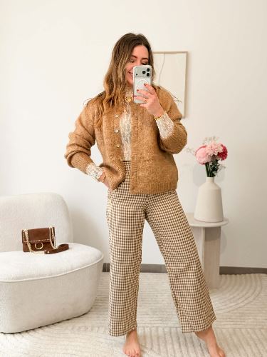 Gilet camel