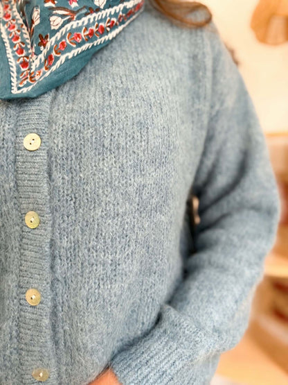 Gilet Octave - Bleu