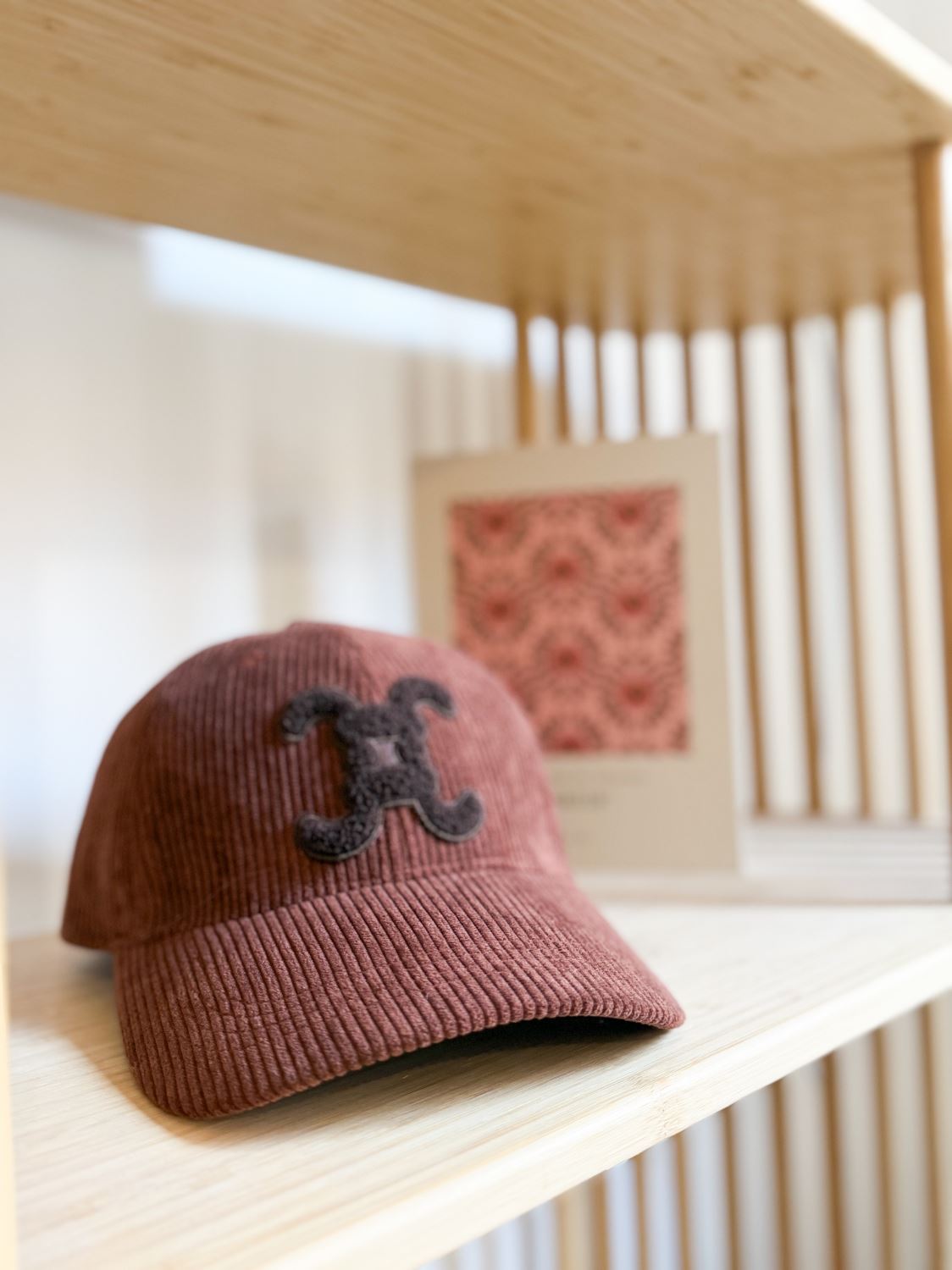 Casquette Léon - Velours camel