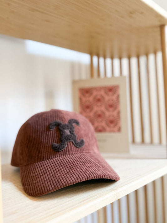 Casquette Léon - Velours camel