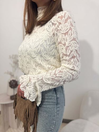 Blouse dentelle