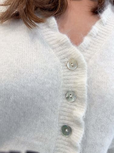 Gilet écru