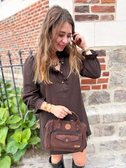 Robe Ellie - Chocolat