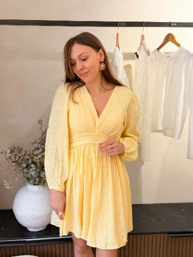 Robe jaune