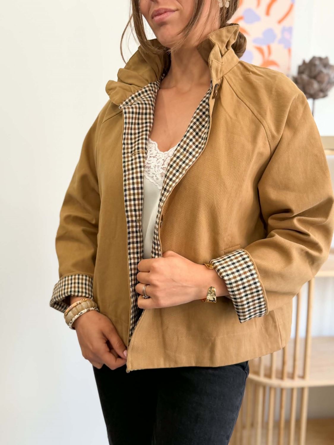Veste Armance - Marron clair