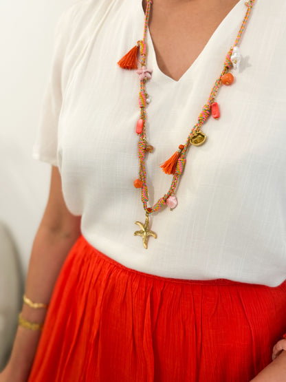 Haut blanc dentelle