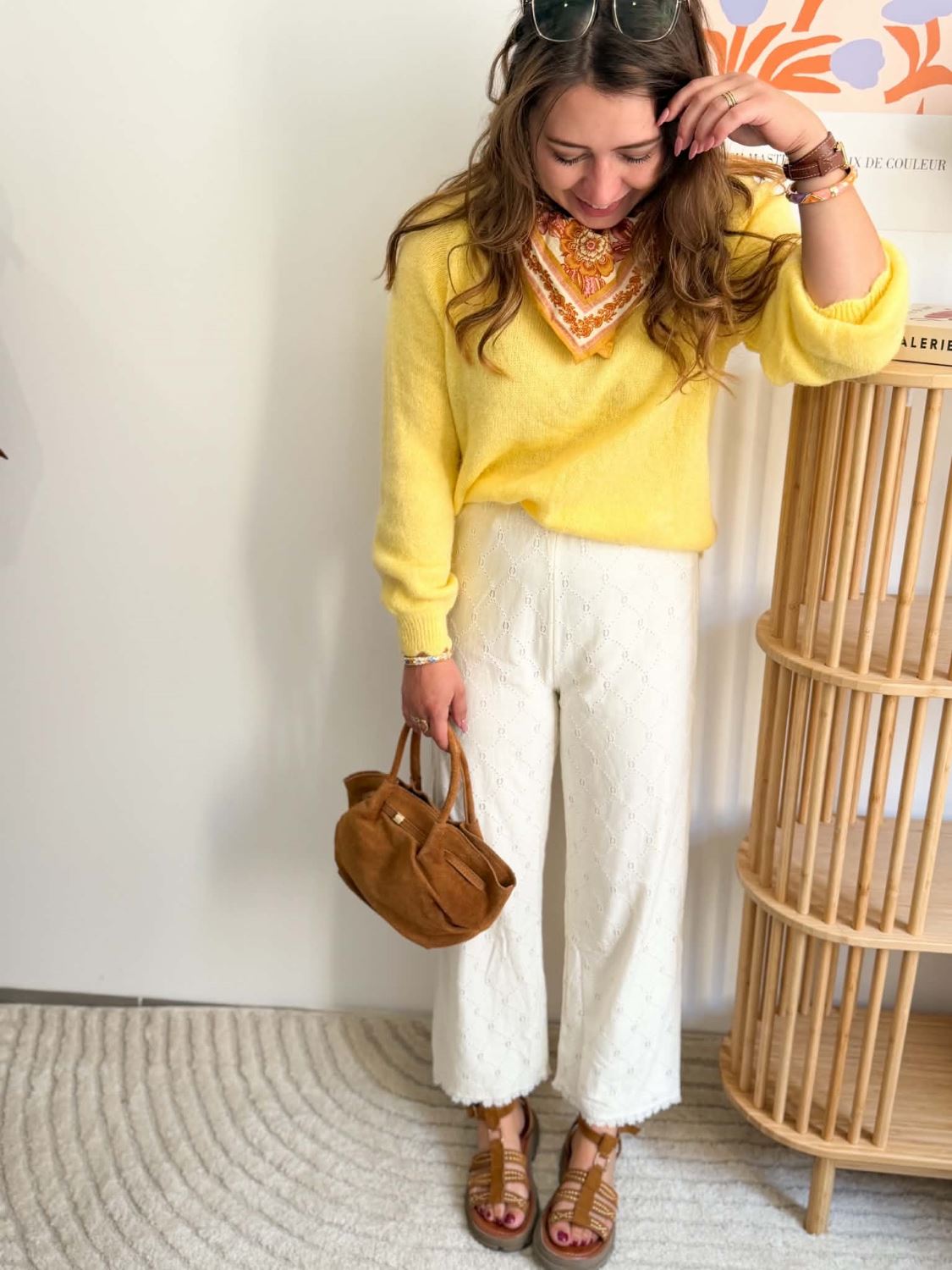 Pantalon Louis - Broderie