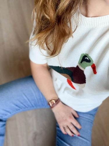 Pull canard crochet
