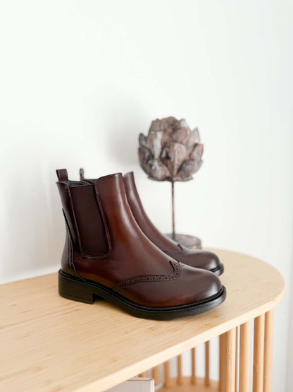 Cavalière basses marron