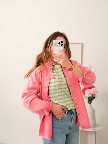 Veste Isaure - Rose