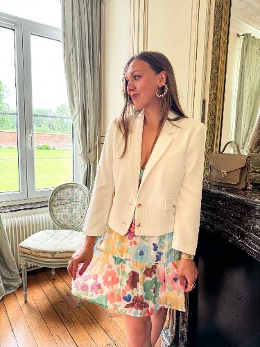 Veste blazer blanc