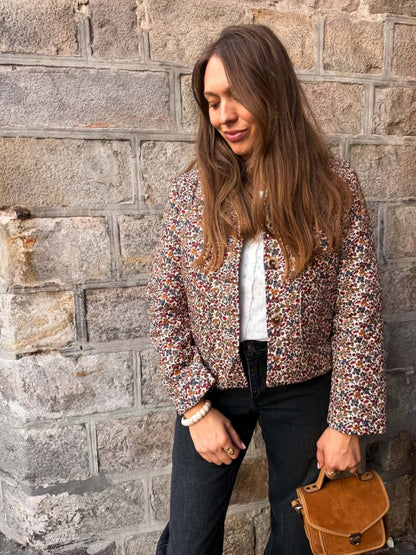 Veste matelassée inspiration liberty - Esmée