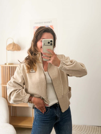 Gilet beige - Peace